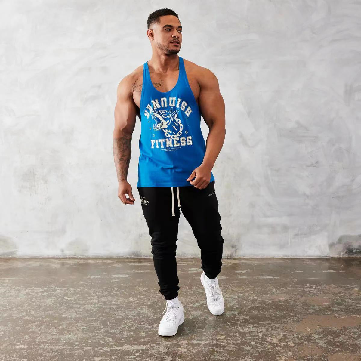 Men's Casual Prints Sleeveless Top