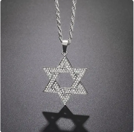 Star of David Luxury Necklace Pendant