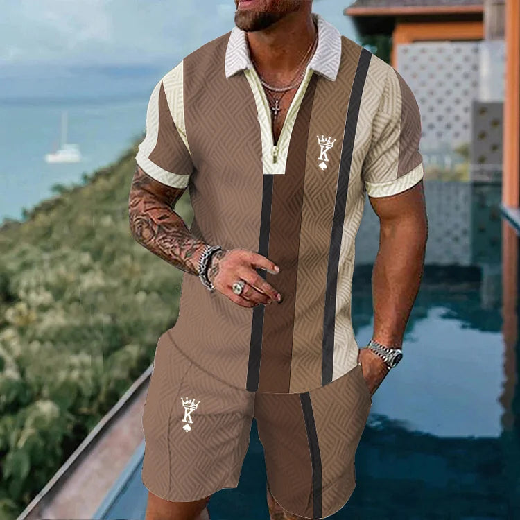 Seneca Polo Shirt And Shorts Co-Ord