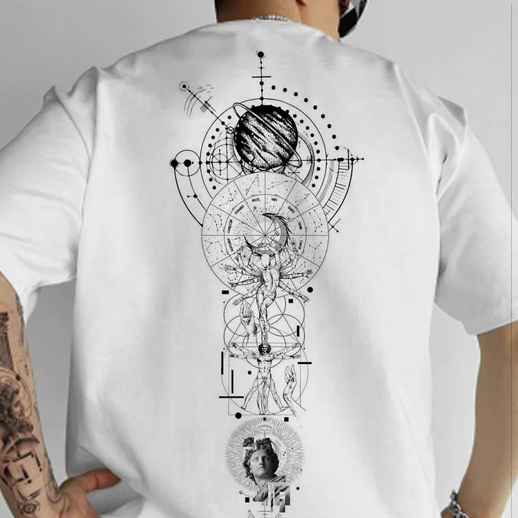 Cosmic Final Fantasy Art Illustration T-Shirt