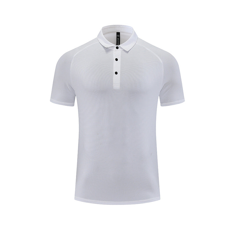 The Achilles Button Polo - White