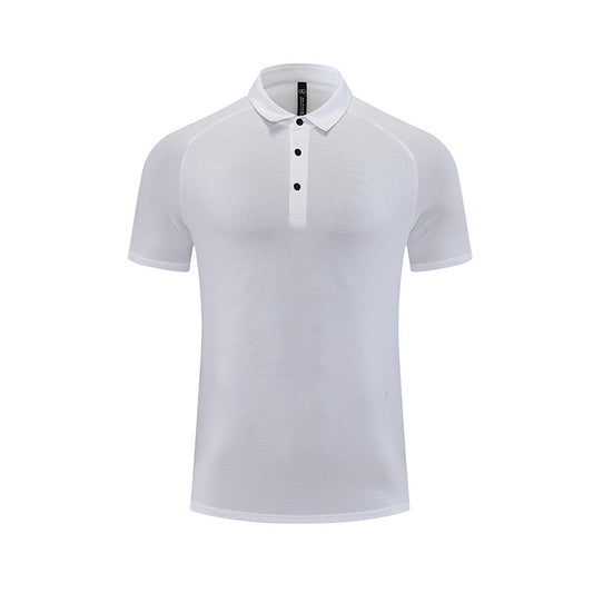 The Achilles Button Polo - White