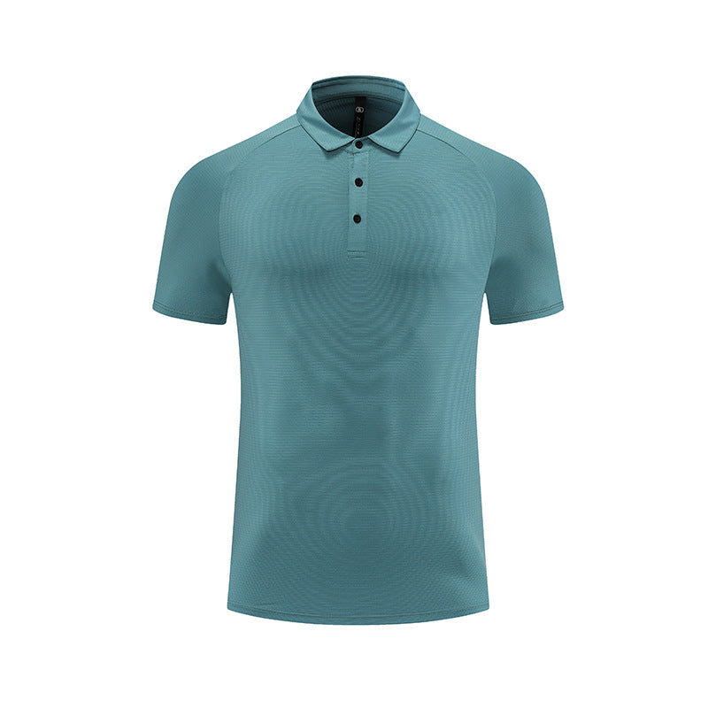 The Achilles Button Polo - Turquoise