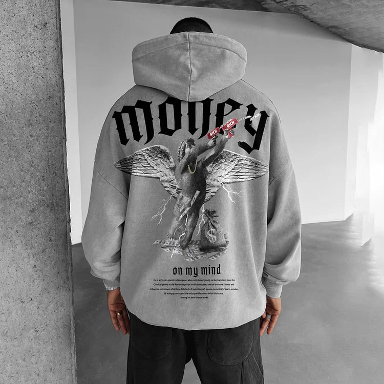 Oversize Money On My Mind Hoodie