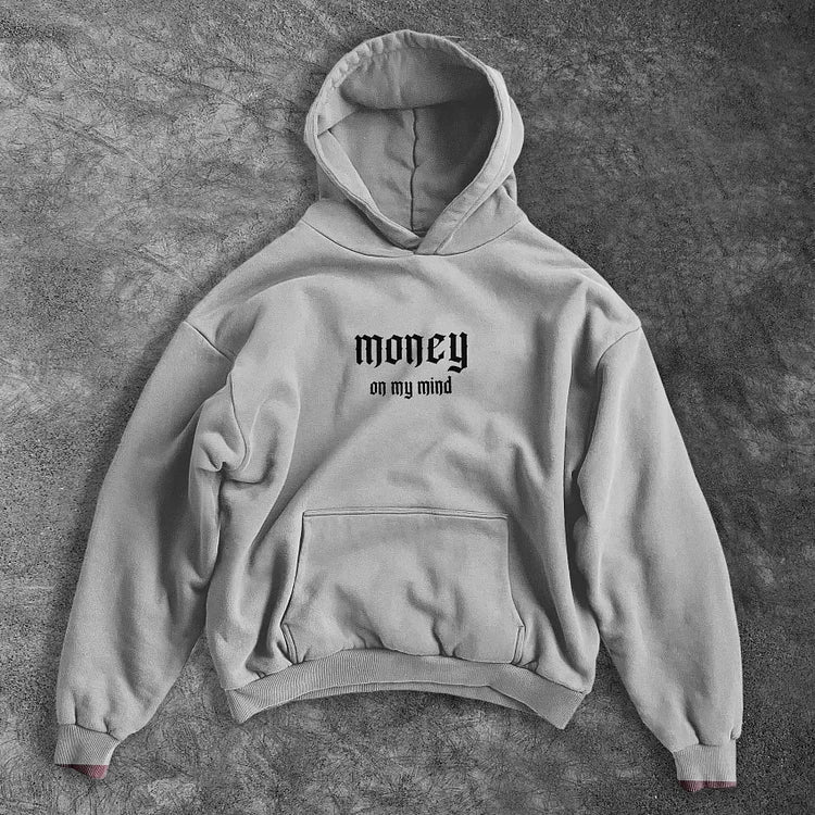 Oversize Money On My Mind Hoodie