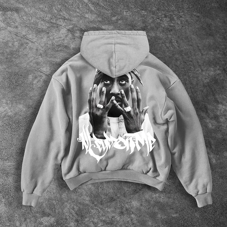 Oversize All Eyes On Me Tee Hoodie