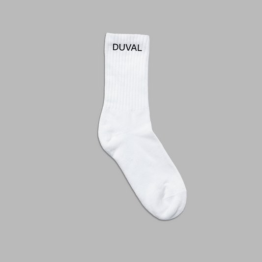 DUVAL Socks - White