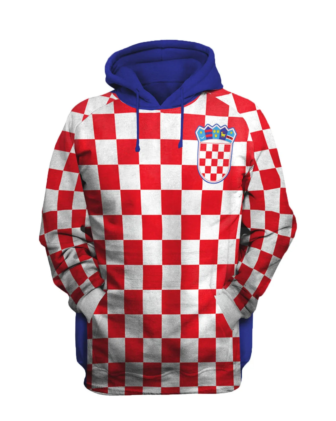 Croatia National Football Team Printed Sweatshirt Set - DUVAL