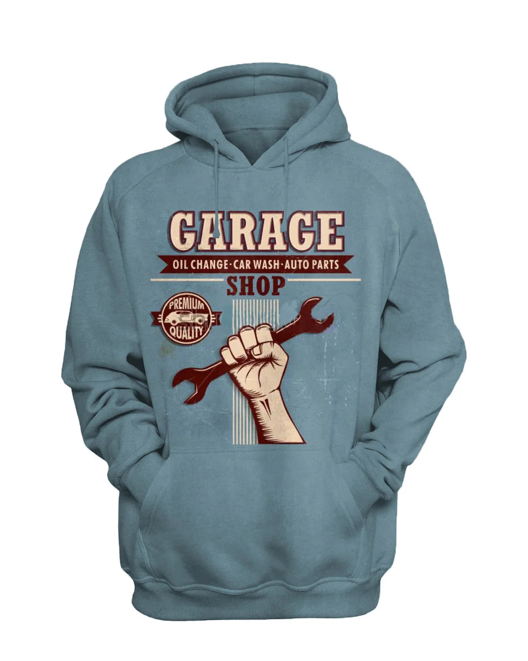 Garage Men's Retro Spark Plug Sweatshirt Set - DUVAL