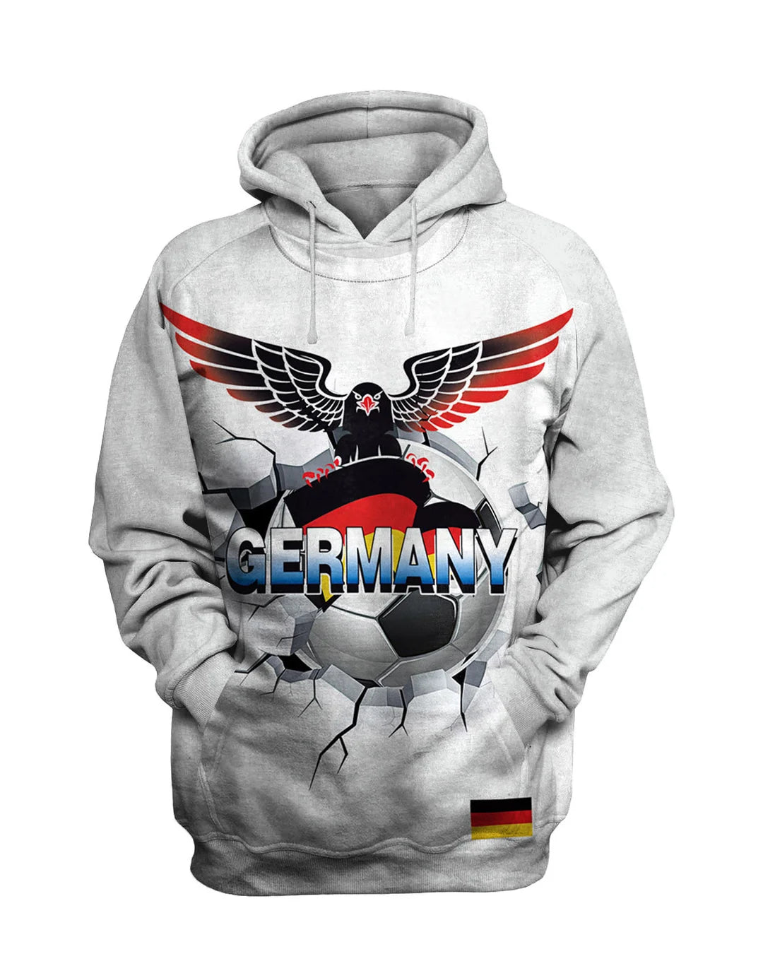 Germany Football 2022 Printed Sweatshirt Set - DUVAL