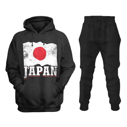 Japan Printed Sweatshirt Set - DUVAL