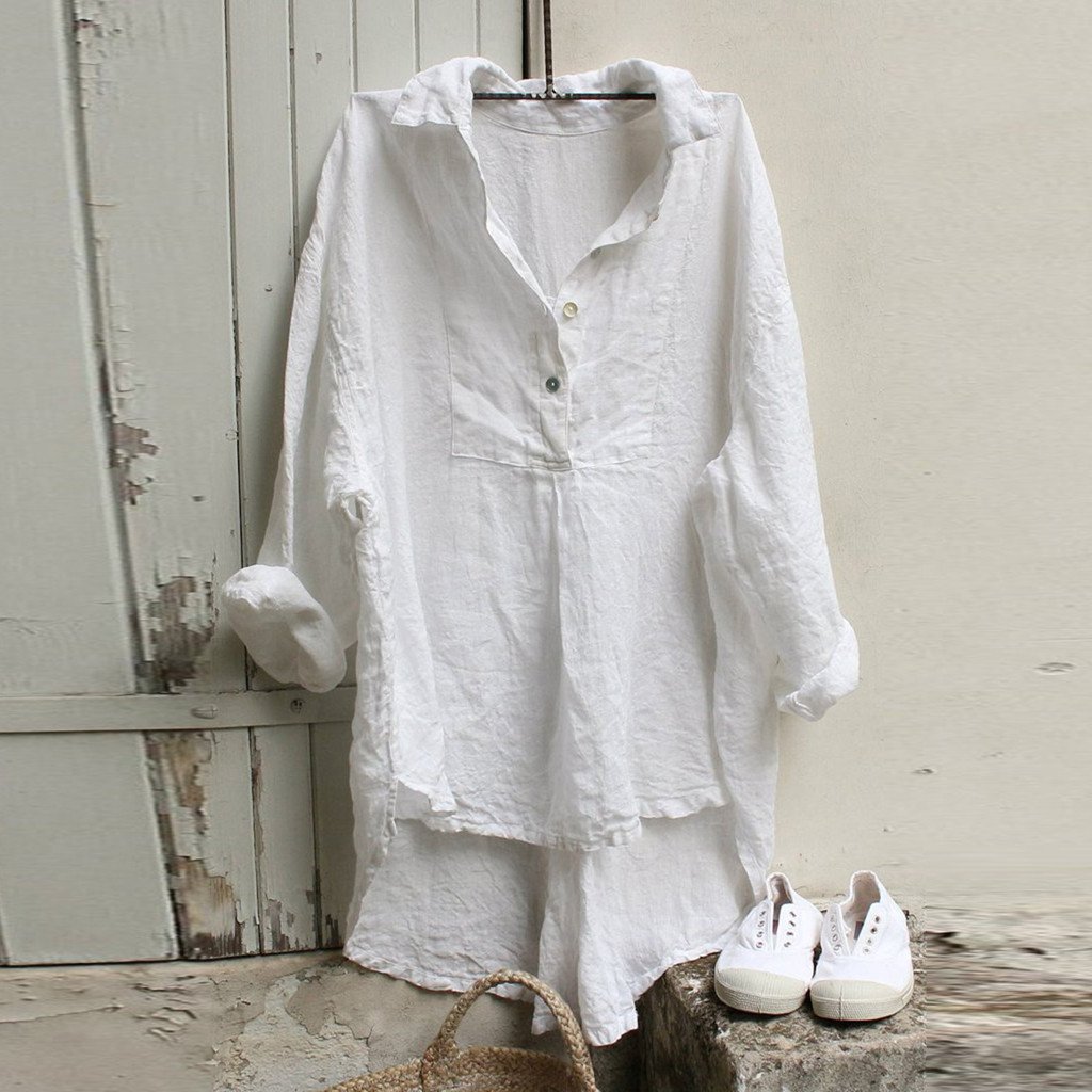 Oversize Loose Shape Long Shirt