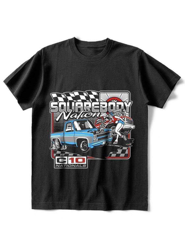 Square Body C10 T-Shirt - DUVAL