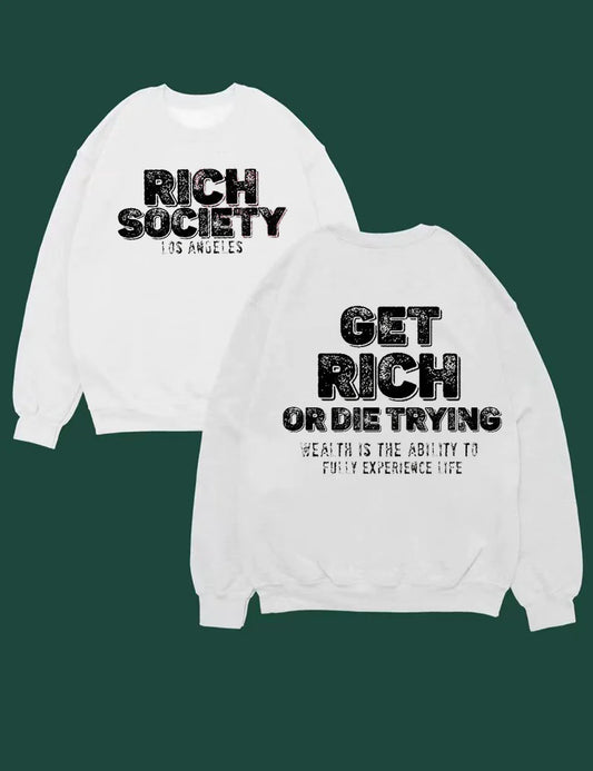 Get Rich Or Die Trying Characteristic Sweatshirt