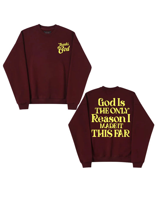 Thanks God Characteristic Sweatshirt