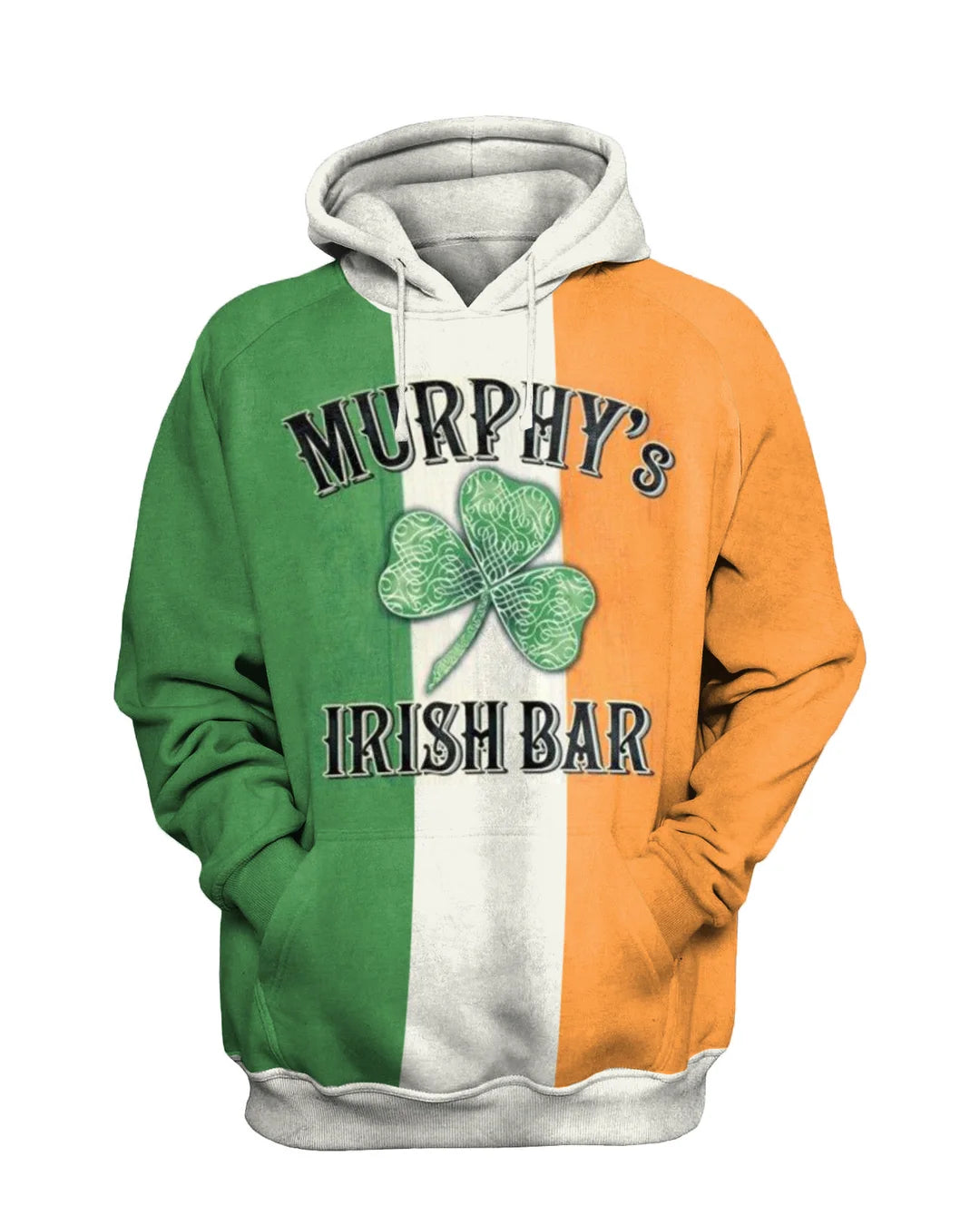 Retro Casual Long-Sleeved Murphy's Sweatshirt Set - DUVAL