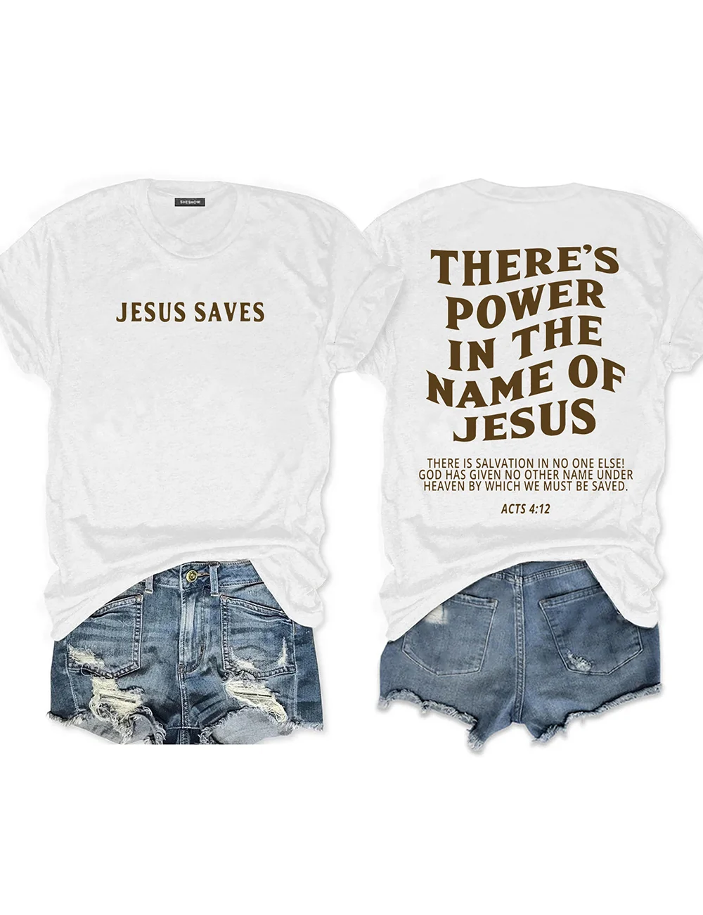 There‘s Power In The Name Of Jesus T-shirt