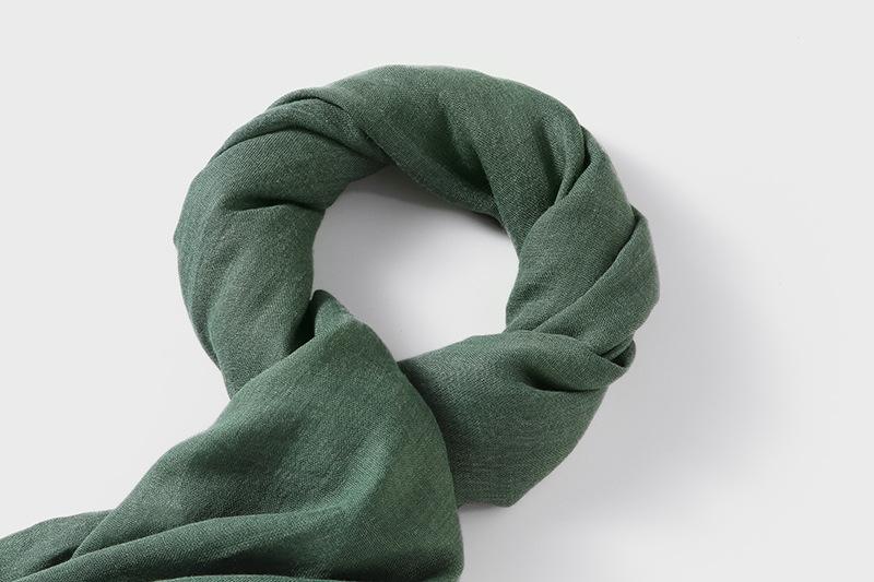 Soft Linen Texture Scarf