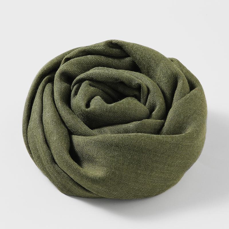 Soft Linen Texture Scarf