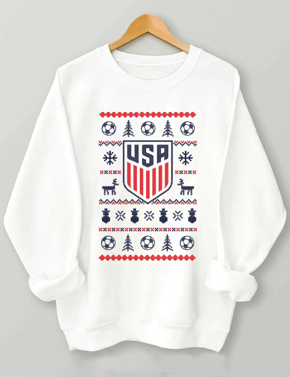 USA World Cup Christmas Sweatshirt