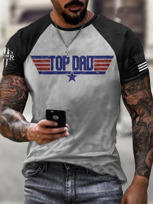 SPLICING TOP DAD TEE - DUVAL