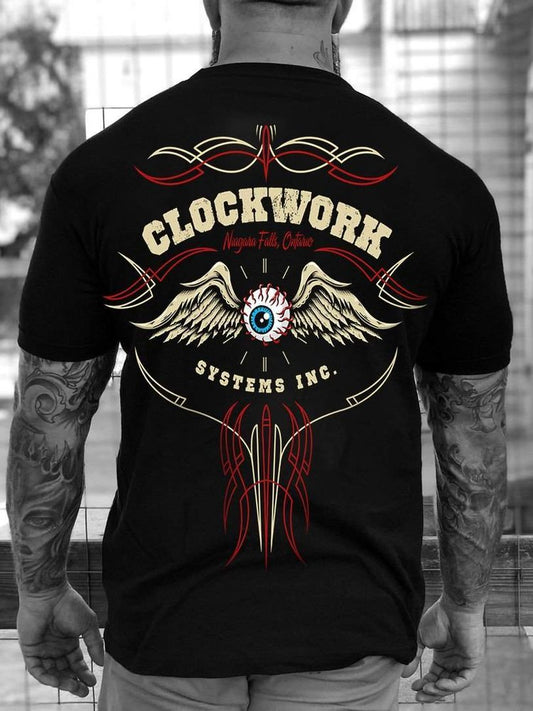 Clockwork Angel Eyes T-Shirt - DUVAL