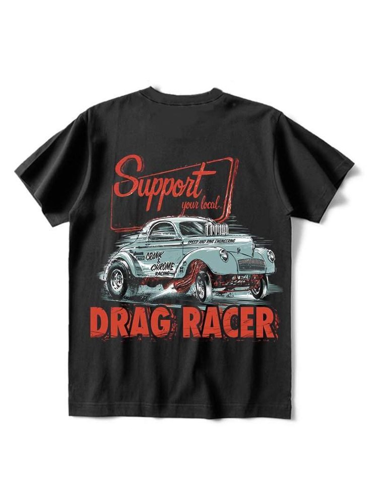 Drag Racer Clacssic Car T-Shirt - DUVAL