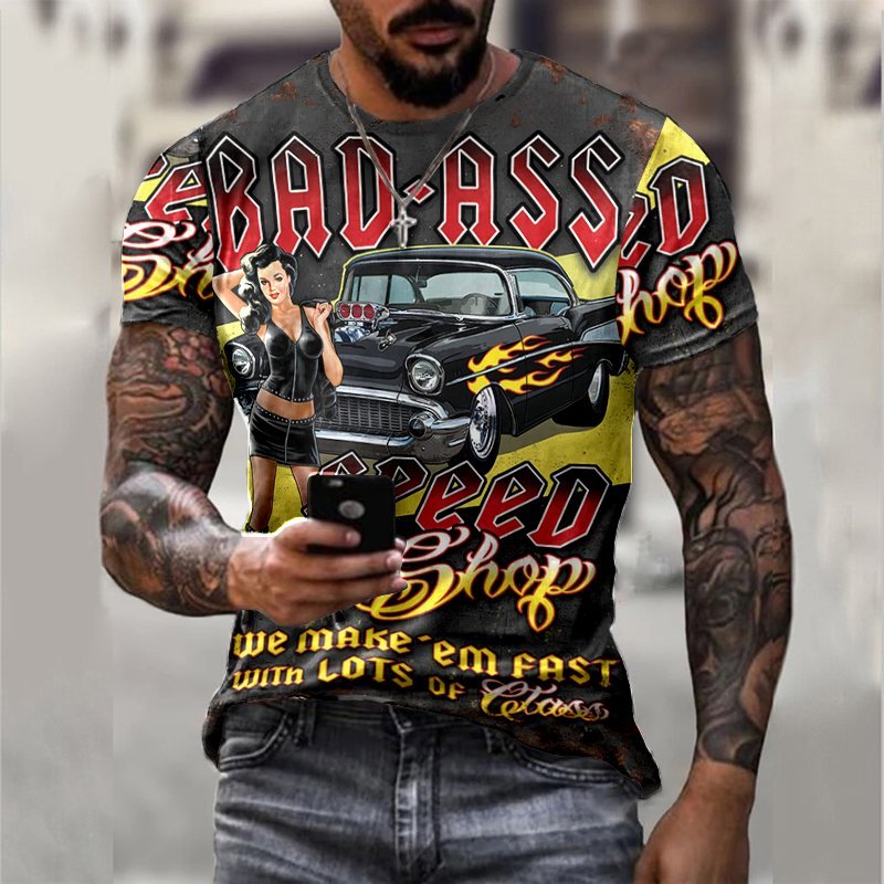 Speed Fashion Casual T-shirt - DUVAL