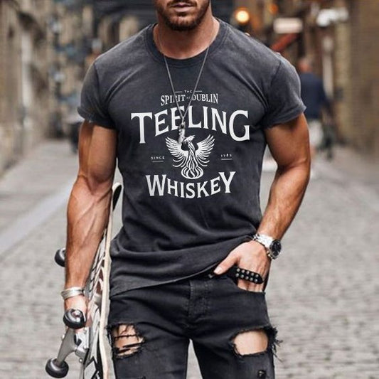 Men's Teeling Irish Whiskey T-shirt - DUVAL