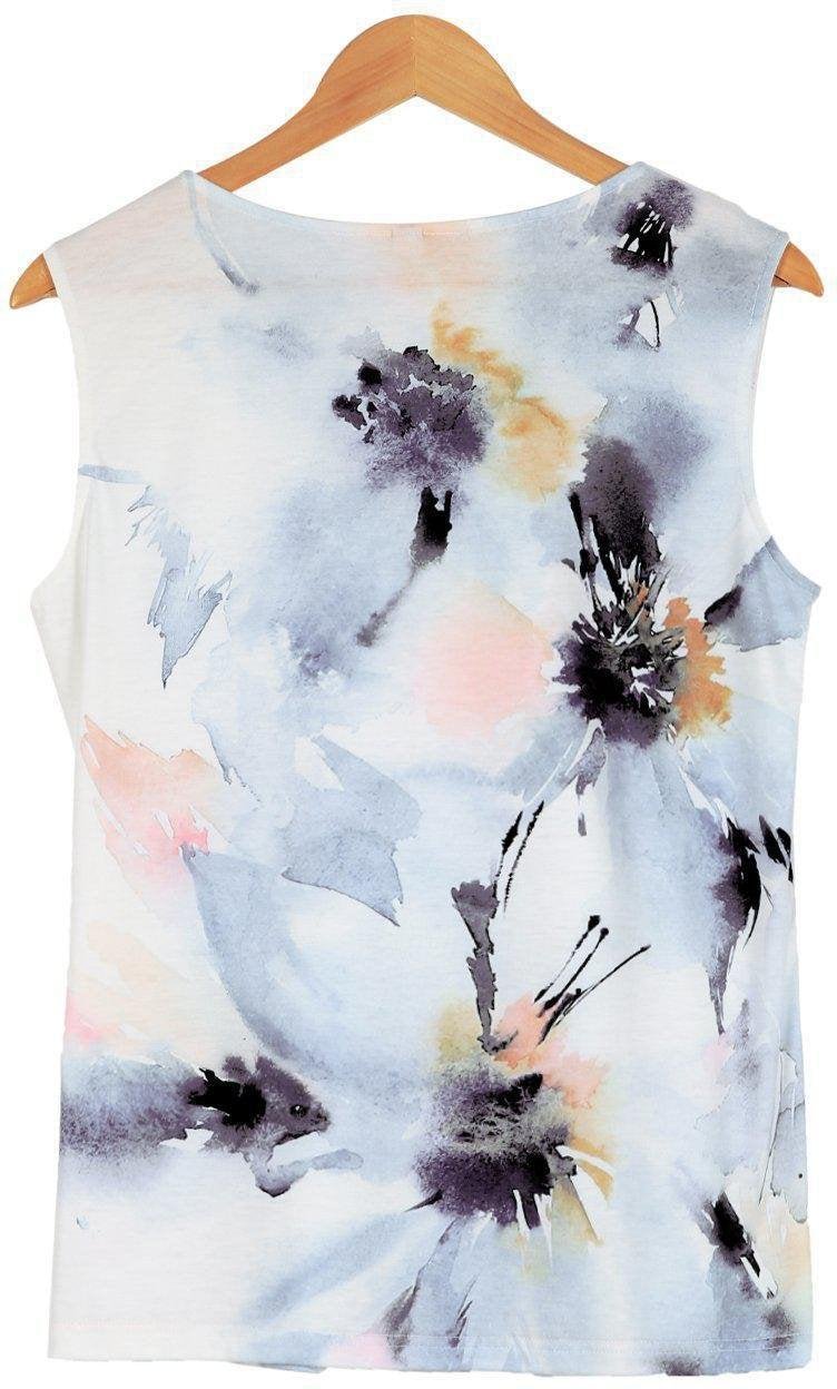 Natural Beauty Floral Print Top - DUVAL