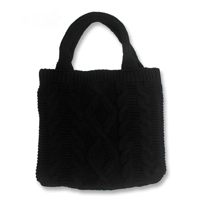 Knitted Mori Fashion Versatile One Shoulder Retro Bag