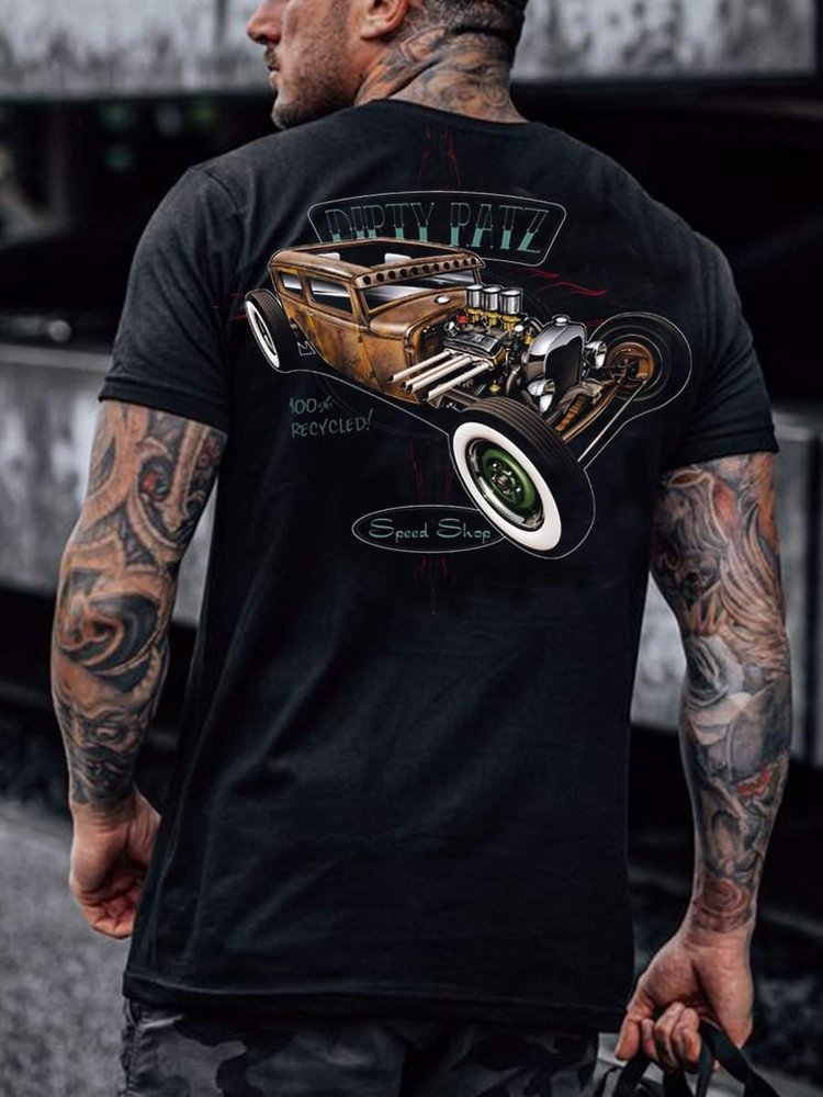 Dipty Patz Speed Shop T-Shirt - DUVAL