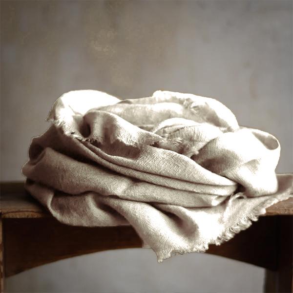 Soft Linen Texture Scarf