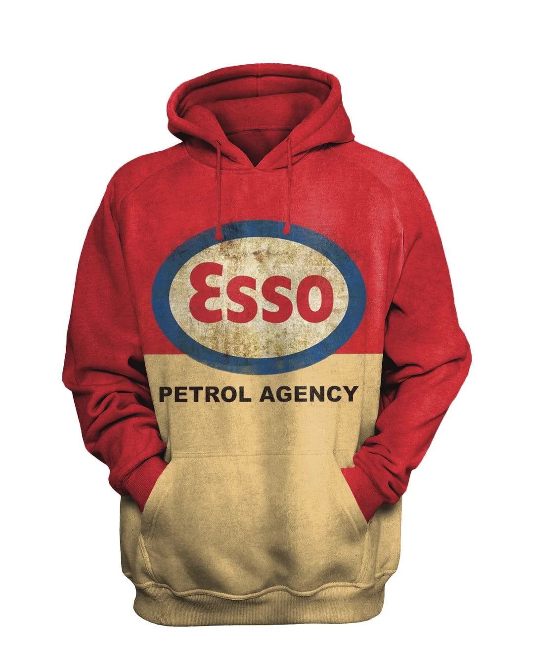 Esso Retro Car Oil Casual Sweatshirt Set - DUVAL