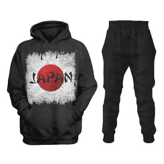 Japan Printed Sweatshirt Set - DUVAL