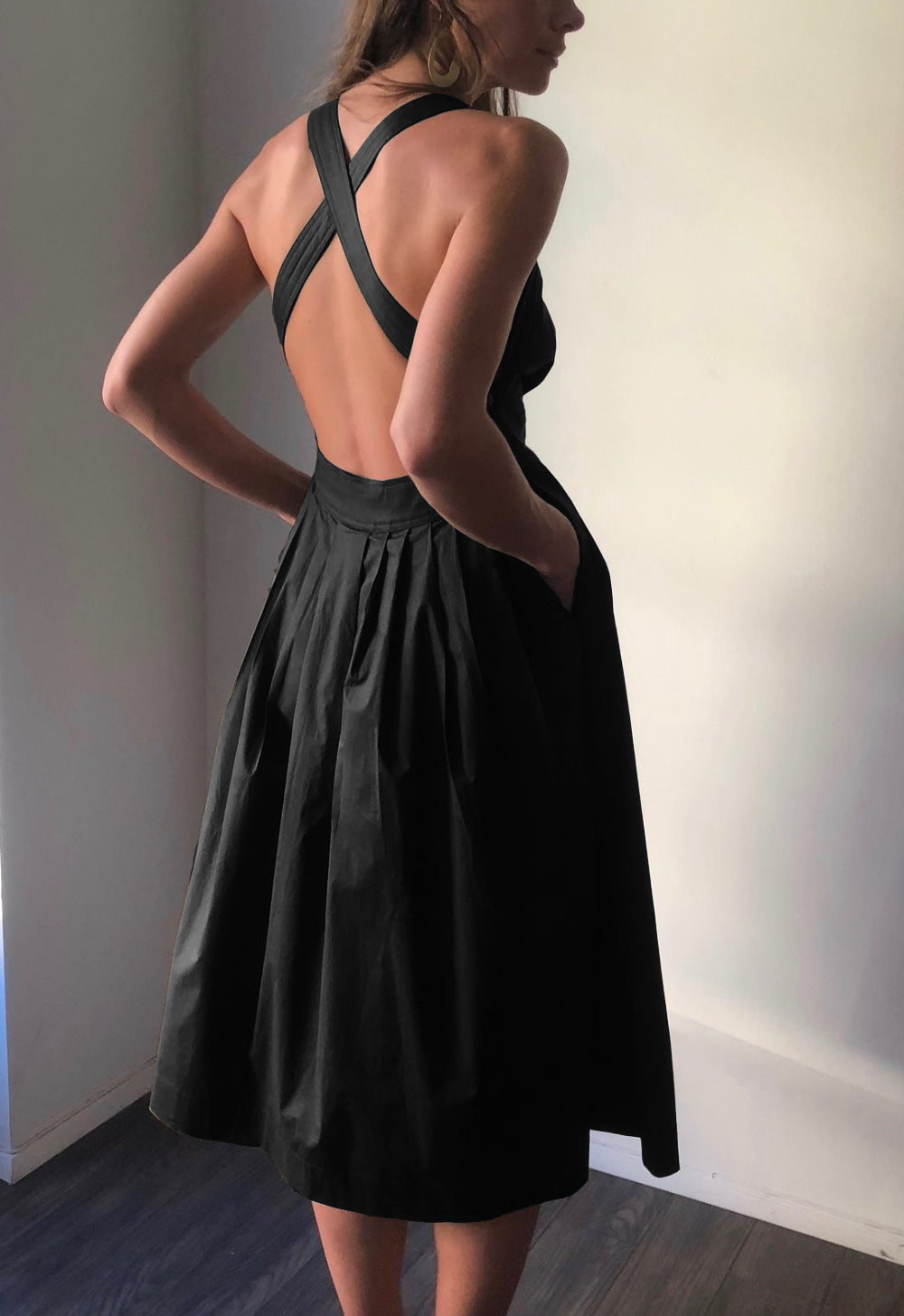 Summer Backless Stylish Dress - DUVAL